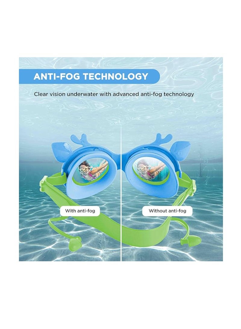 ENDLESS  Premium Swimming Goggle with Anti-Fog and UV Protection | Stylish Big Frame for more Visibility | Soft Silicone Gasket for Leak Proof | With Hard Case - Image 5