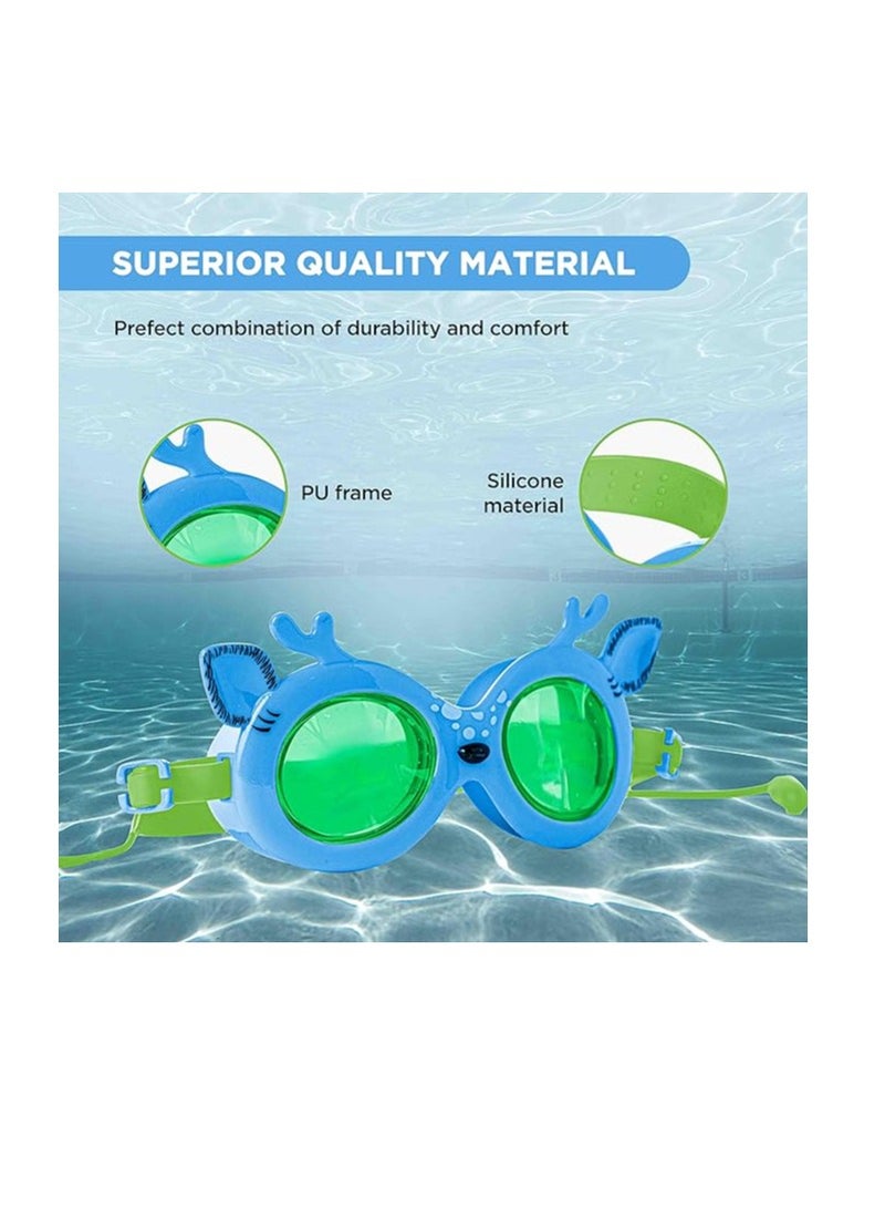 ENDLESS  Premium Swimming Goggle with Anti-Fog and UV Protection | Stylish Big Frame for more Visibility | Soft Silicone Gasket for Leak Proof | With Hard Case - Image 3