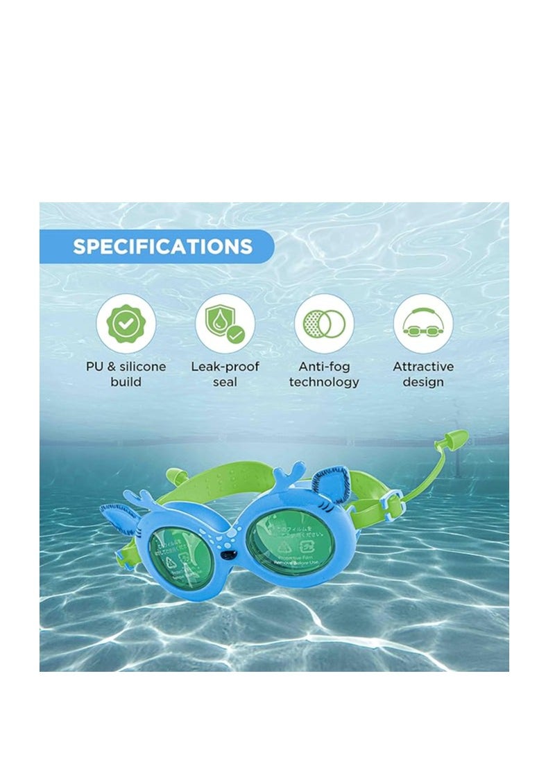 ENDLESS  Premium Swimming Goggle with Anti-Fog and UV Protection | Stylish Big Frame for more Visibility | Soft Silicone Gasket for Leak Proof | With Hard Case - Image 2