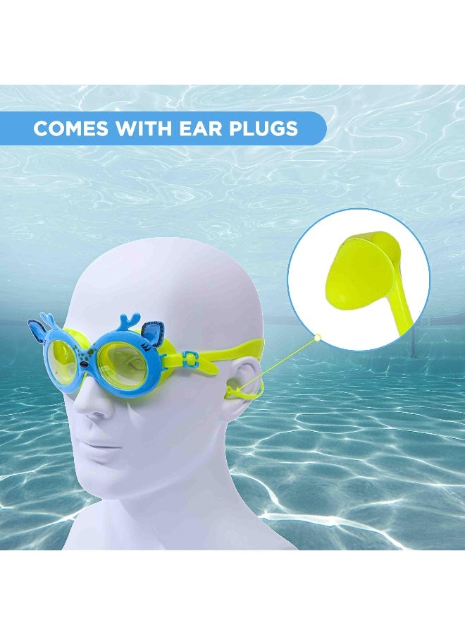 ENDLESS  Premium Swimming Goggle With Anti-Fog And Uv Protection | Stylish Big Frame For More Visibility | Soft Silicone Gasket For Leak Proof | With Hard Case - Image 4