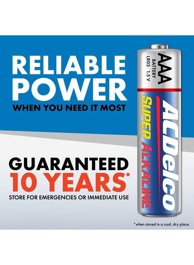 PowerMax ACDelco 20-Count Triple AAA Batteries, Maximum Power Super Alkaline Battery, 10-Year Shelf Life, Reclosable Packaging - Image 3