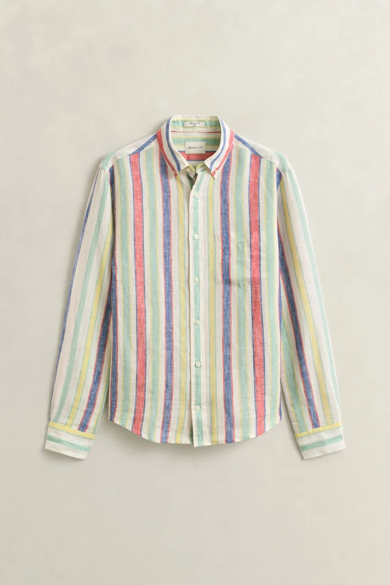 GANT  Multistriped Linen Shirt for Men | Best Price UAE