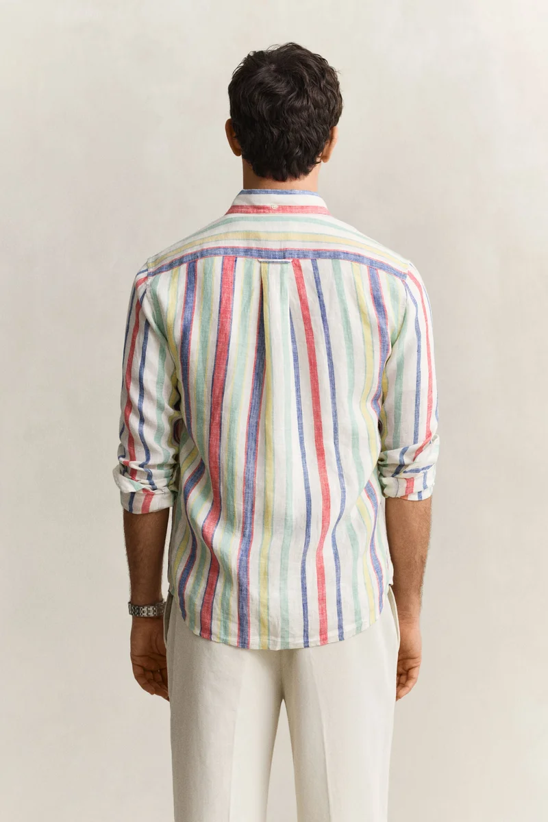 GANT  Multistriped Linen Shirt for Men | Best Price UAE