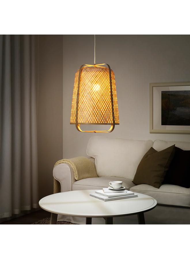 erorex Pendant lamp, bamboo/handmade, 40 cm - Image 5