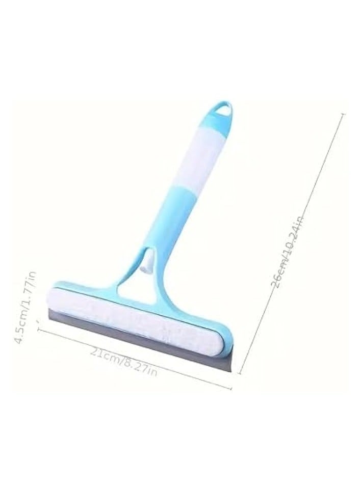 erorex 3 In 1 Hand Wiper With Scraper And Sprayer, Window Cleaner, Multifunctional Handheld Shower Window Glass Scraper For Spraying, Washing And Scraping, Squeegee For Window, Tile, Car Windshield, Mirror - Image 2