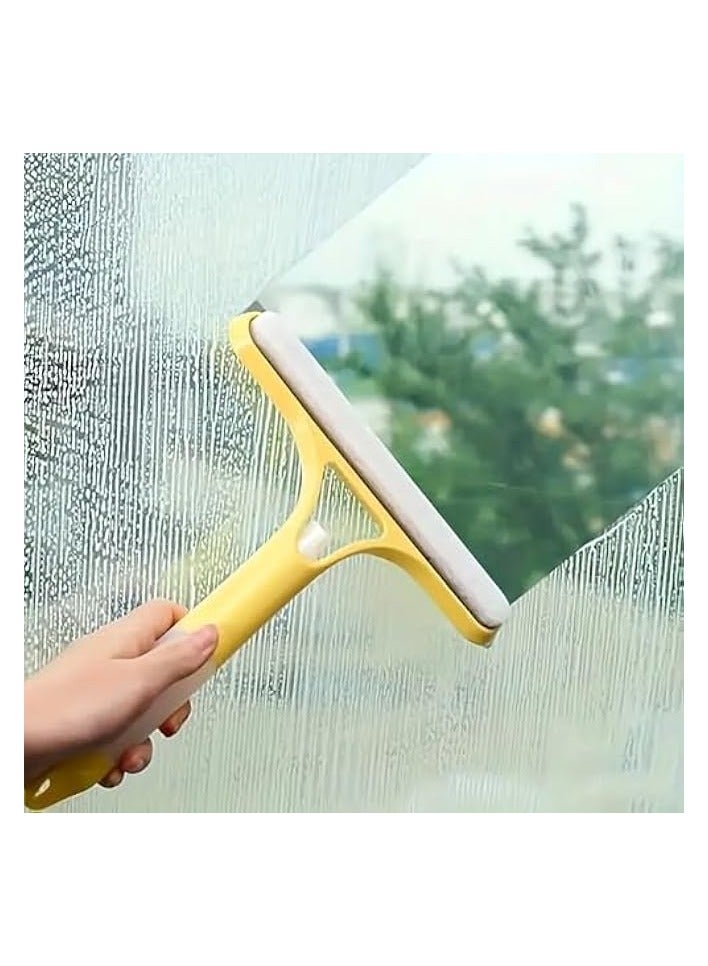 erorex 3 In 1 Hand Wiper With Scraper And Sprayer, Window Cleaner, Multifunctional Handheld Shower Window Glass Scraper For Spraying, Washing And Scraping, Squeegee For Window, Tile, Car Windshield, Mirror - Image 3