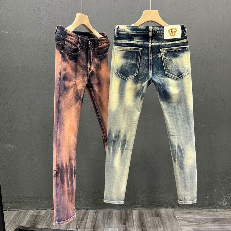 Unisex Classic Denim Jeans Loose Fit Daily Outdoor Wear - Image 4