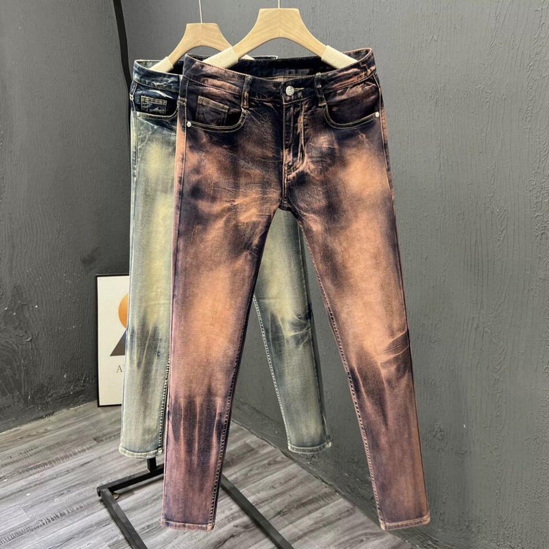 Unisex Classic Denim Jeans Loose Fit Daily Outdoor Wear - Image 3