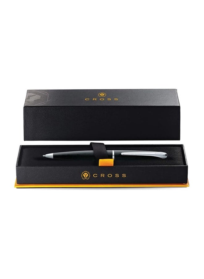 Cross ATX® Basalt Black with Polished Chrome Appointments Ballpoint Pen - Image 3