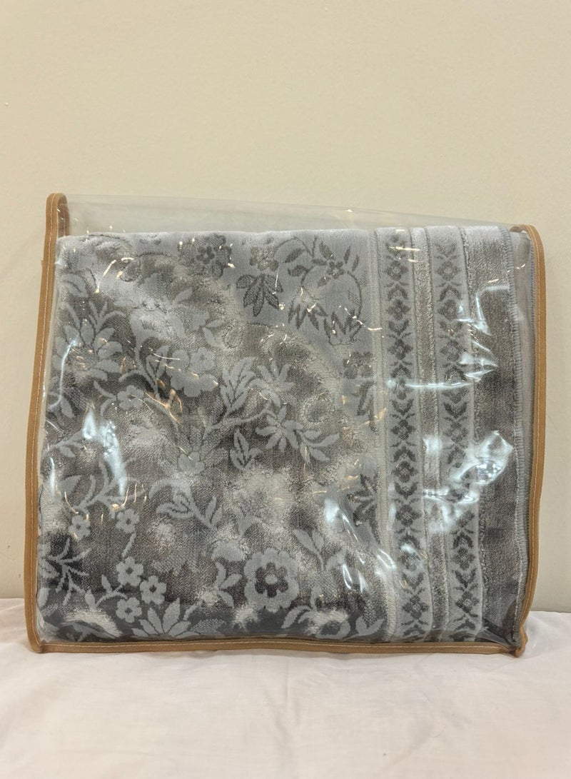 Turkish prayer rug set with soft cotton open sheet - Image 2