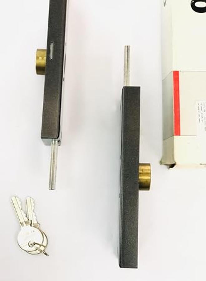 Garage Door Lock, Iseo Supermarket Door Lock, Italian Made, 2 Locks, Lock Length 16 Cm, Width 5.5 Cm, Cylinder Length 1.5 Cm, 2 Keys - Image 4