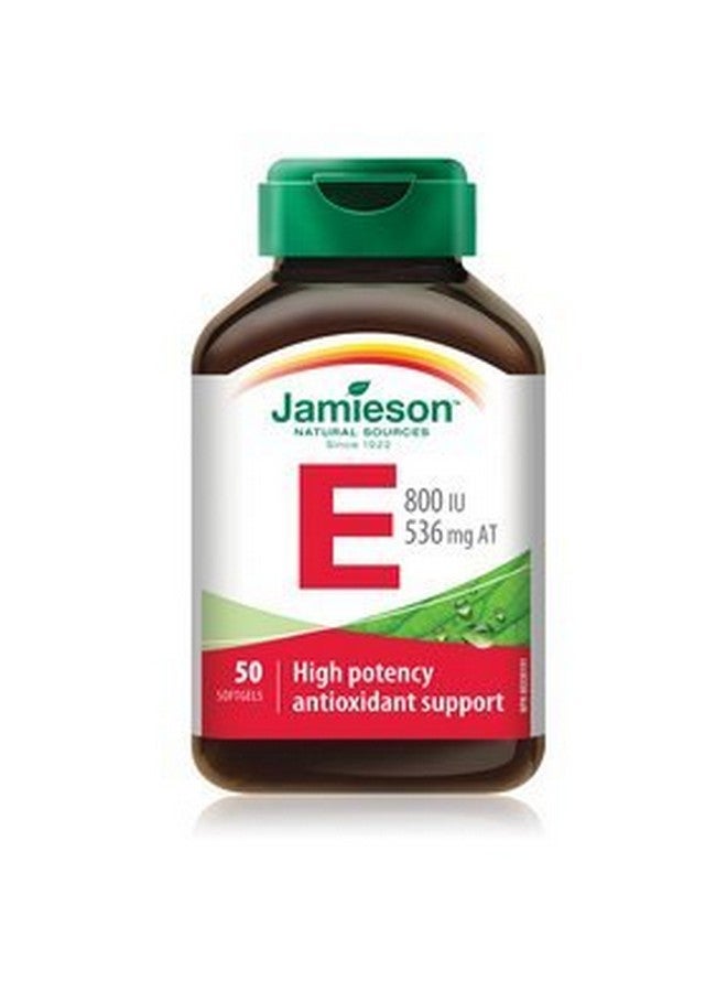 جاميسون فيتامين E، 800 وحدة دولية، 50 كبسولة هلامية