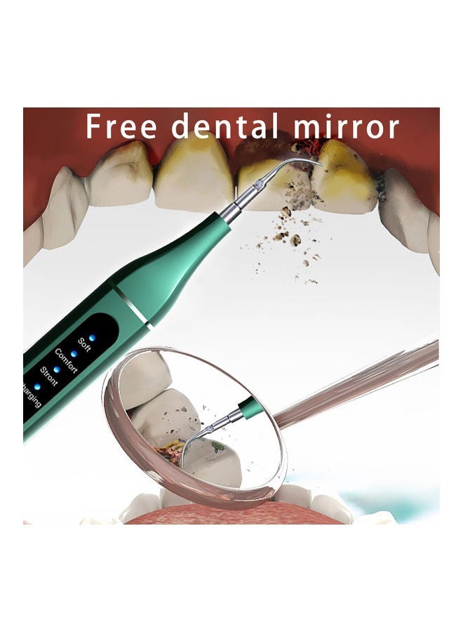 NIBEMINENT Waterproof Electric Tooth Cleaner Green/Black - Image 4