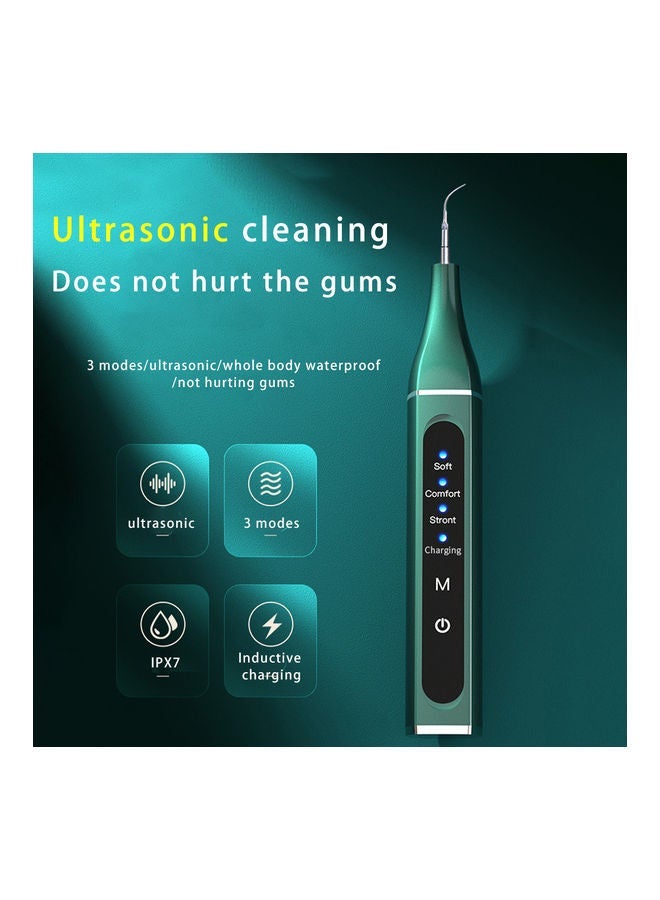 NIBEMINENT Waterproof Electric Tooth Cleaner Green/Black - Image 5