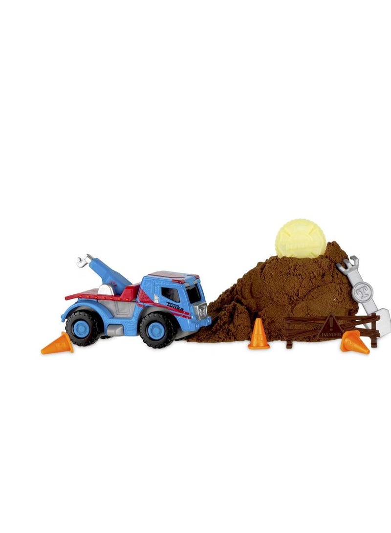 تونكا مجموعة لعب الإنقاذ من الطين من المعدن، شاحنات مصبوبة للأولاد والبنات، ألعاب بناء للأطفال، ألعاب مركبات للعب الإبداعي، شاحنات لعبة قطعة واحدة بألوان متنوعة - Image 3