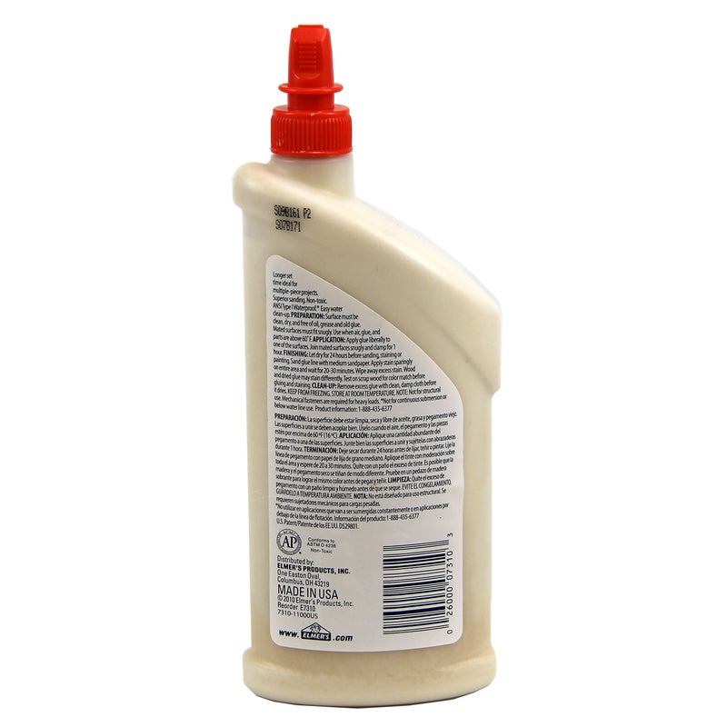 Elmer's E7310 Carpenter's Wood Glue Max Interior and Exterior, 16 Ounces, 16 Fl Oz - Image 2