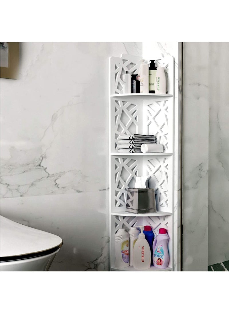 FFD حامل زاوية للحمام أبيض 20x100x20 سم - Image 2