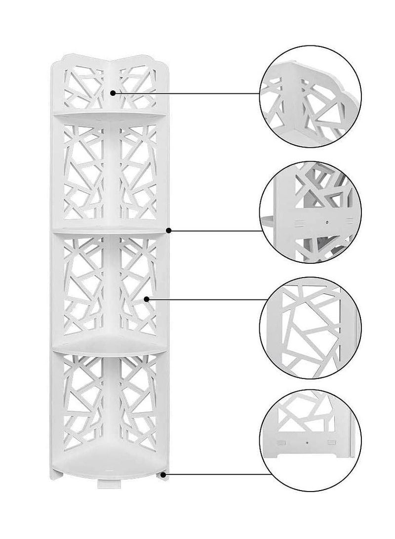 FFD حامل زاوية للحمام أبيض 20x100x20 سم - Image 5