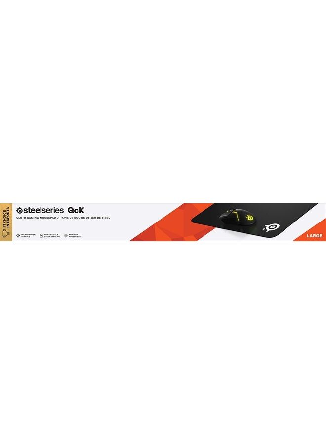 steelseries QcK Gaming Mouse Pad - Large Cloth - Optimized For Gaming Sensors  - Image 5
