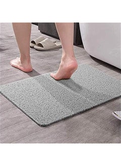 هوكور بساط حمام ناعم PVC 24 × 16 انش من كاستوف - خالٍ من الفثالات، مريح وغير قابل للانزلاق - يصرف المياه ويجف بسرعة  - Image 2