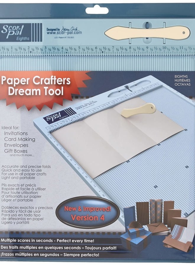 Scor-Pal Scor Pal Eighths Measure & Score Board Paper Tool - Image 1