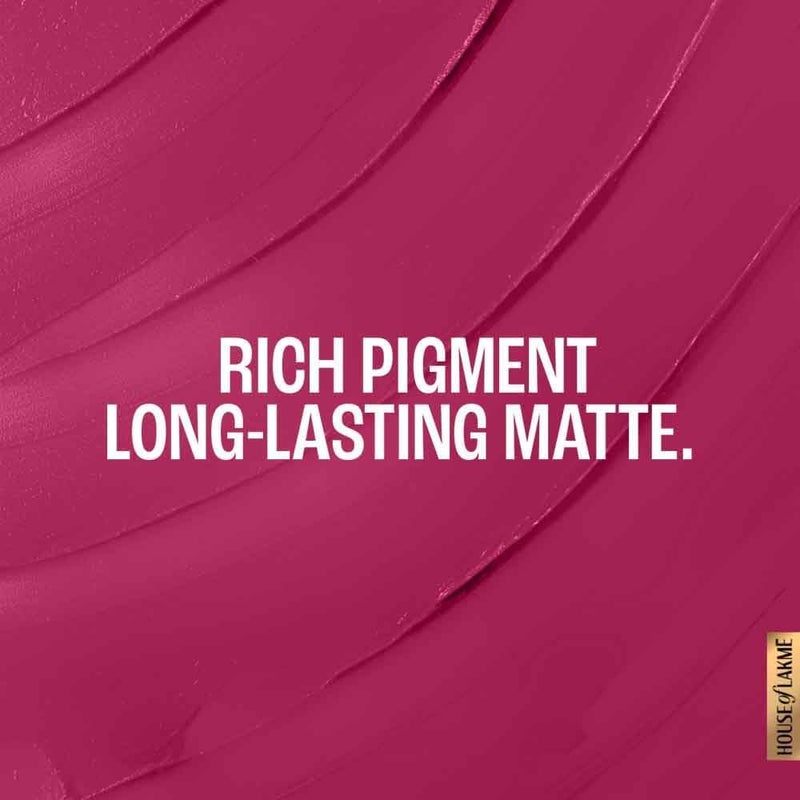 LAKME FOREVER MATTE LIPSTICK PINK UNICORN 4.5G - Image 2