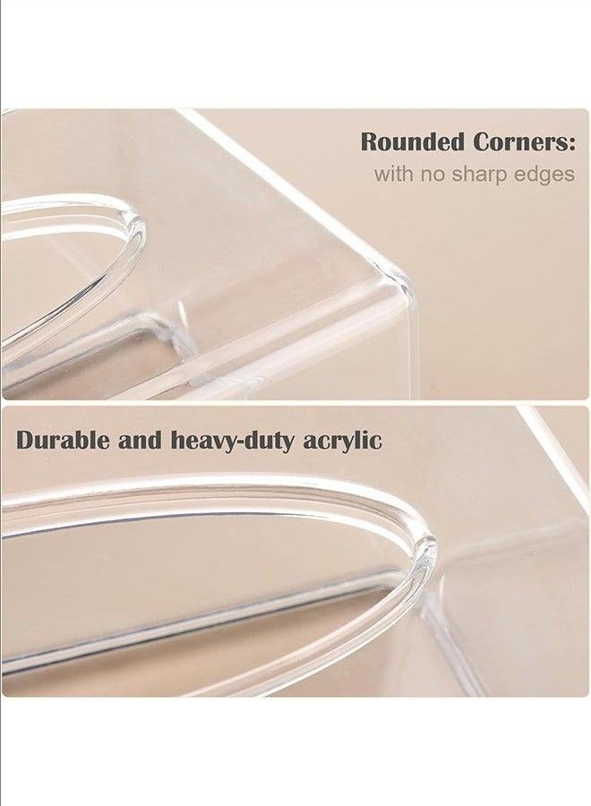 Transparent Acrylic Tissue Box - Image 2