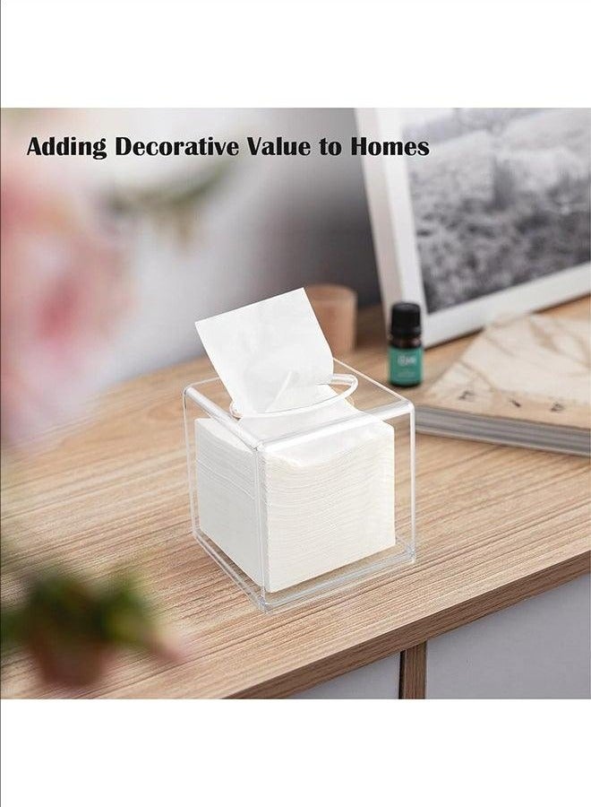 Transparent Acrylic Tissue Box - Image 3