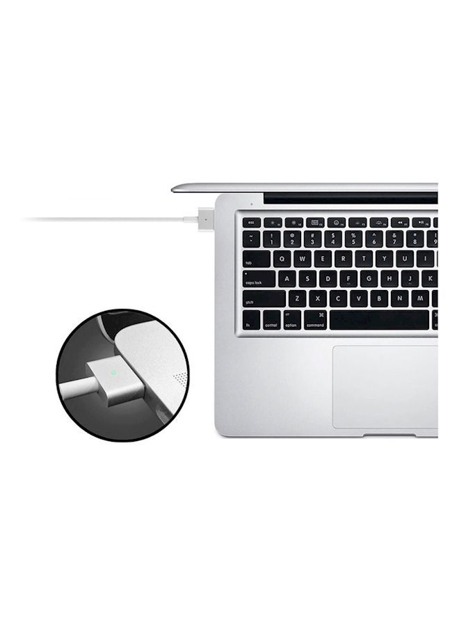 NIBEMINENT Wall Charger For Apple MacBook Air White  - Image 4