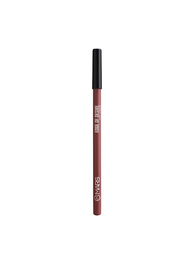 MARS Matte Lip Liner | One Swipe Smooth Application | Long Lasting Lip Pencil (1.4gm) (04-SCANDALOUS BROWN) - Image 2