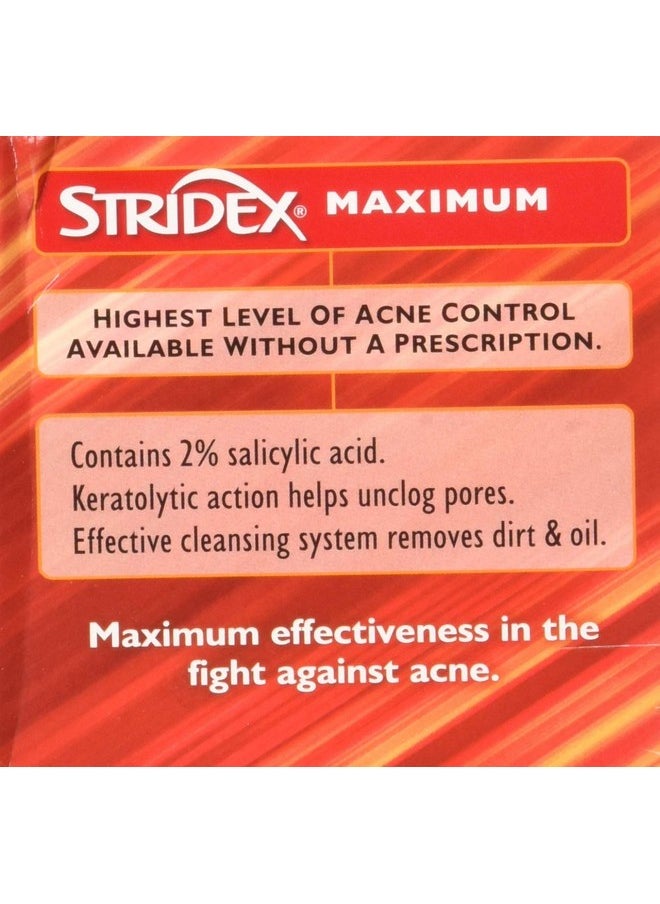 Stridex - Stri-dex Pads Maximum Strength, 3 Pack of 55 Pads - Image 1