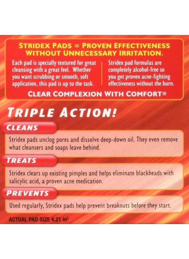 Stridex - Stri-dex Pads Maximum Strength, 3 Pack of 55 Pads - Image 1