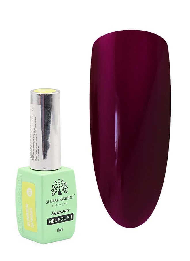 GLOBAL FASHION Gel Polish Summer/Spring 8Ml, 32  - Image 1
