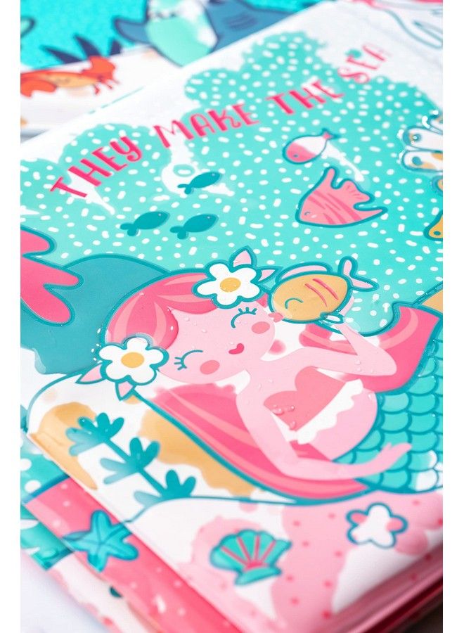 Stephen Joseph Floating Color Changing Bathtime Book Toddler Bath Toys Mermaid - Image 5