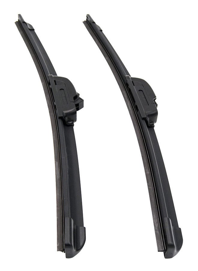 Victor Victor Pack of 2 | 28" Inch | EM-850S Soft Polyester Wiper Blade Universal Used for more than 98% of Cars  - Image 1