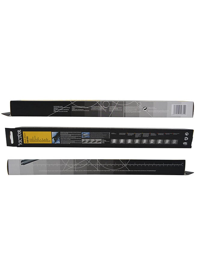 Victor Victor Pack of 2 | 28" Inch | EM-850S Soft Polyester Wiper Blade Universal Used for more than 98% of Cars  - Image 3