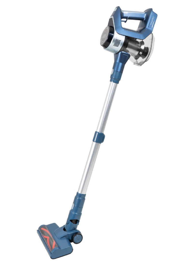 تومیرو مكنسة كهربائية لاسلكية، 220 وات 33 كيلو باسكال مكنسة كهربائية قوية، 40 دقيقة كحد أقصى، فرشاة أرضية مضادة للتشابك، شاشة متحركة ملونة، مكنسة يدوية للسجاد الأرضي وشعر الحيوانات الأليفة - Image 1