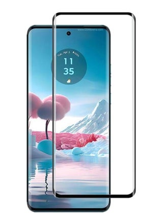 Screen Protector Tempered Glass,9D Curved Edge High Definition Anti Scratch 9H Hardness Bubble-Free Case Friendly Full Glue Screen Protector for Motorola Edge 40 Black - pzsku/Z08D9D09533B719E53104Z/45/_/1703949431/1c33b63c-77b2-4ec1-af8e-b6df0e7cdeea