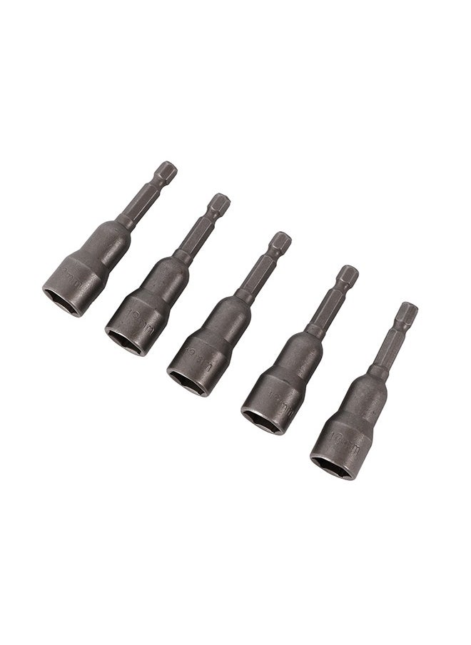 LAWAZIM - 5-Piece Magnetic Nut Setter Driver Drill Bit Set - 13mm - Image 1