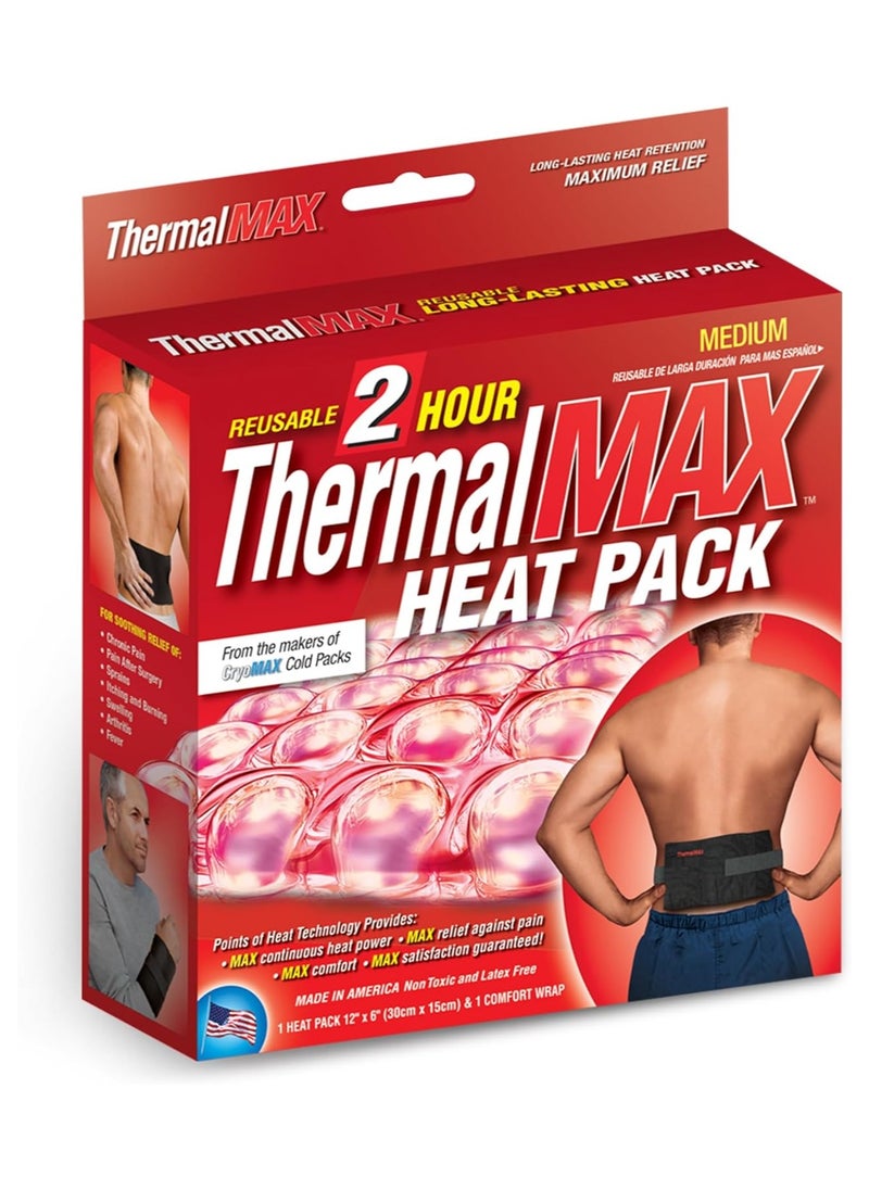 ThermalMAX Heat Pack- Reusable 2 Hour Hot Therapy