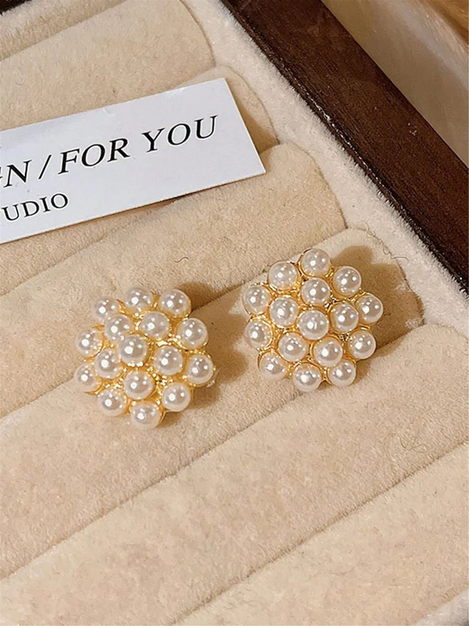 Take Two Set of 5 - Assorted Embellished Earrings