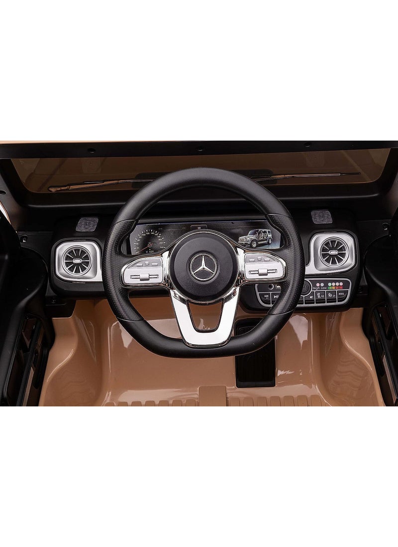 Lovely Baby جيب ركوب للأطفال powered LB 670EL مع تحكم عن بعد، أبواب قابلة للفتح، أضواء LED، مشغل MP3 - أبيض - Image 3