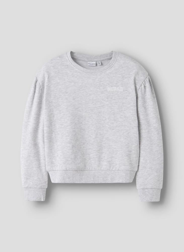 نيم ات كنزة قطنية برقبة دائرية للشباب - Image 1