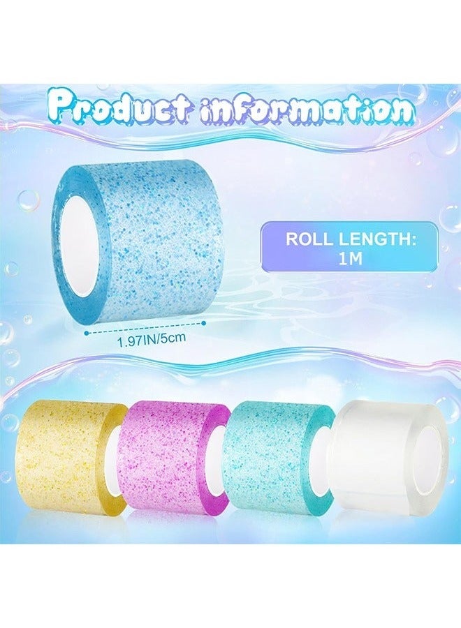 KENSON 5 Pcs Nano Tape, Gold Powder Elastic Double Sided Tape, for Beginners and Boys Girls Adult Craft DIY - Image 2