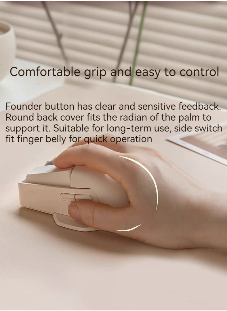 M MIAOYAN - Wireless Tri-Mode Bluetooth Charging Laptop Desktop Computer Mouse - Image 1