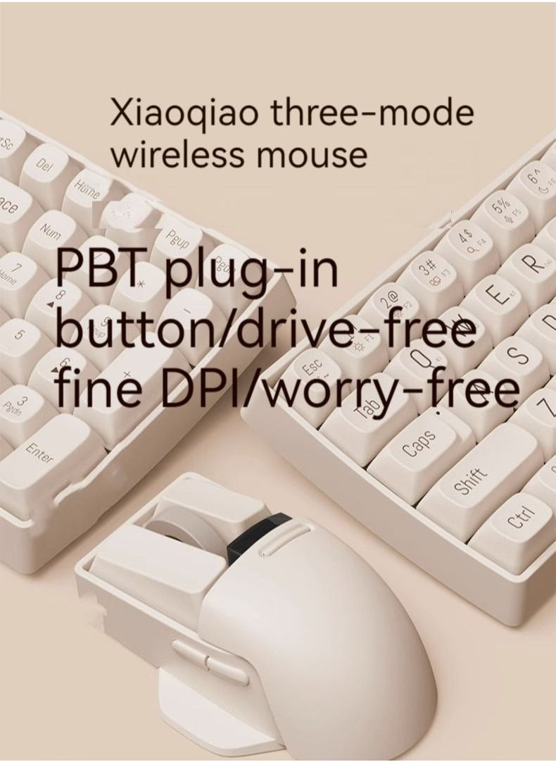 M MIAOYAN - Wireless Tri-Mode Bluetooth Charging Laptop Desktop Computer Mouse - Image 1