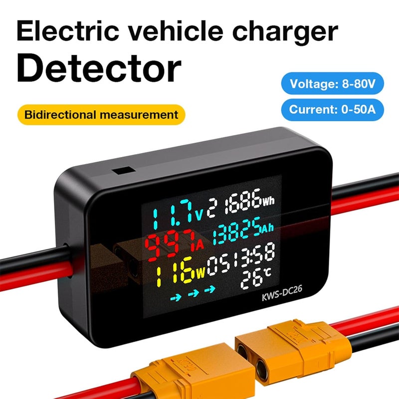 Bidirectional Electric Current Tester Style B High Accuracy Sensor Data Logging for Vehicles - Image 5