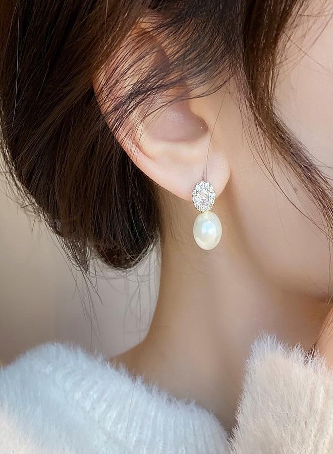 AMAAL Earrings For Women & Girls Stylish | Western Korean Earrings Bali | Butterfly| Stud Earrings Set for Women Moti Accessories Aesthetic | Fashion American Diamond AD CZ Gold Stud earinging 73 - Image 3