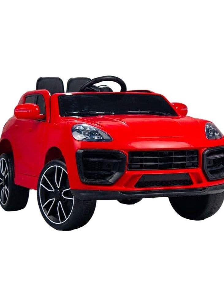 null - Electric ride-on car for children with remote control, multi-color, model 118 (red) - Image 1
