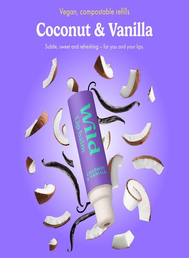 Wild Refillable Lip Balm Starter Kit - Includes Bee Print Aluminum Case & 3 Pack Lip Balm Refills in a Variety of Scents - Includes Coconut & Vanilla, Manuka Honey & Passionfruit Swirl Scents - Image 5